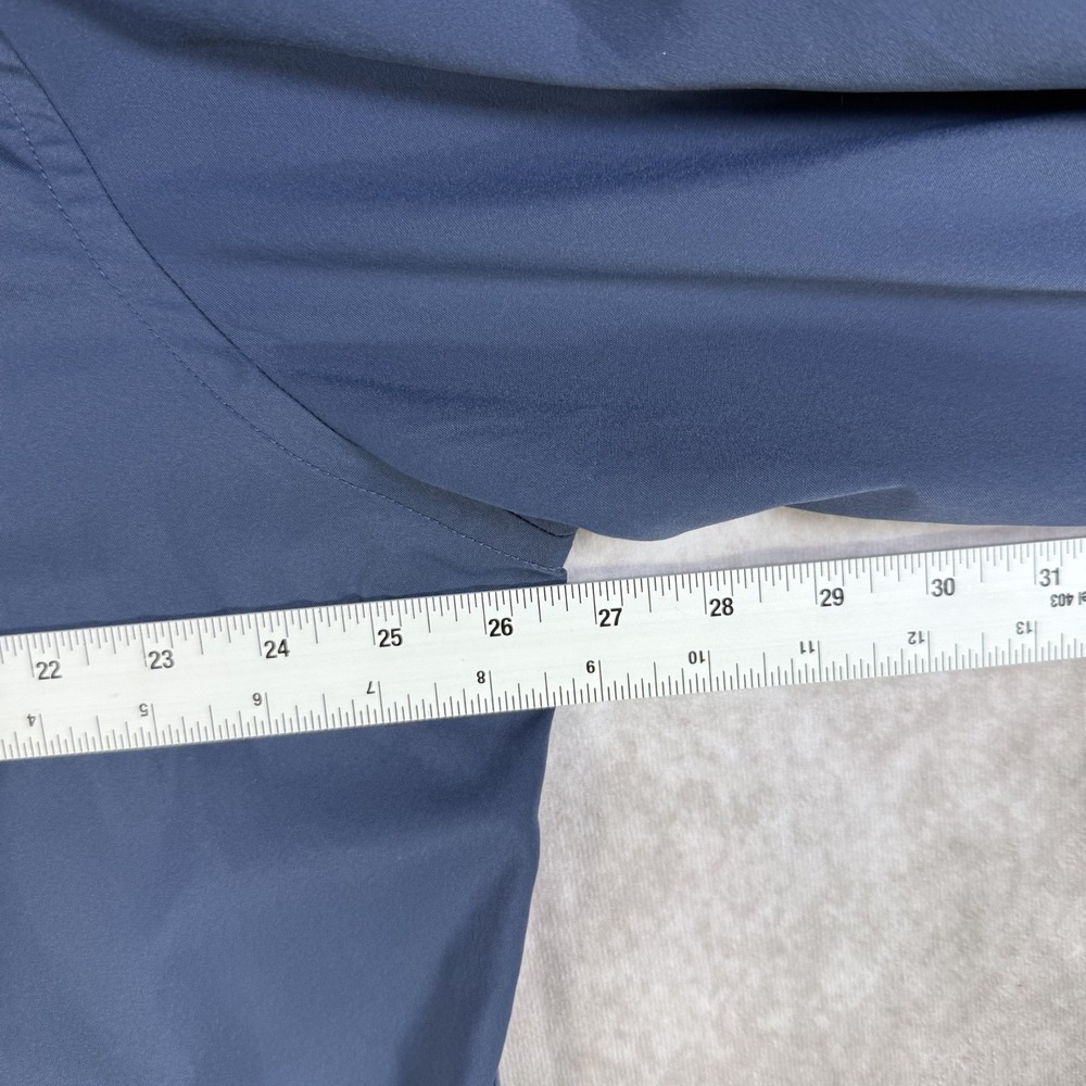 UNTUCKit Shirt Men XXXL Navy Gironde Perf Regular Fit Nylon Stretch L/S Button - Picture 8 of 8